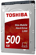 Жесткий диск 2.5" TOSHIBA L200 500Гб (HDWK105UZSVA)