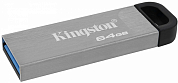 Флешка USB KINGSTON DataTraveler Kyson 64Gb, USB 3.2, серебристый