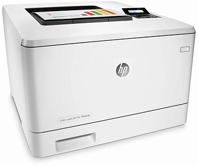 Принтер HP Color LaserJet Pro M452dn, лазерный, A4, белый (CF389A)