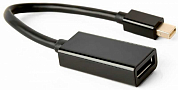 Адаптер (переходник) DisplayPort, CABLEXPERT A-mDPM-DPF4K-01, 15 см