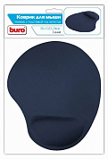 Коврик для мыши BURO BU-GEL, синий