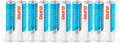 Батарейка AAA BURO, 1.5V (10 шт)