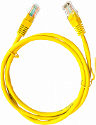 Патч-корд UTP4 cat 5e, TECHNOLINK 57102, 1 м, желтый