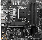Материнская плата MSI Pro B760M-P Intel B760, FCLGA1700, DDR5, VGA, HDMI, DisplayPort, 6*USB2.0, 4*USB3.2, GLAN, mATX