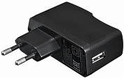 Сетевое зарядное устройство BURO XCJ-024-2.1A, USB A, черное