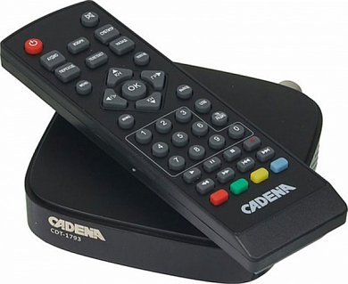 ТВ ресивер DVB-T2 CADENA CDT-1793, черный