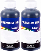 Комплект чернил INKTEC H5088-100MB-2 для HP, пигментные, 200 мл, черный