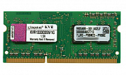 Модуль памяти SO-DDR3 1Gb PC10600 1333MHz KINGSTON (KVR1333D3S9/1G), Retail