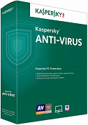 Kaspersky Antivirus, 2 Device на 1 год, Base, BOX