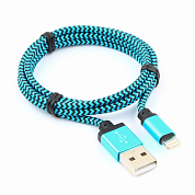 Кабель Apple Lightning - USB Am, CABLEXPERT CC-ApUSB2, 1 м, синий