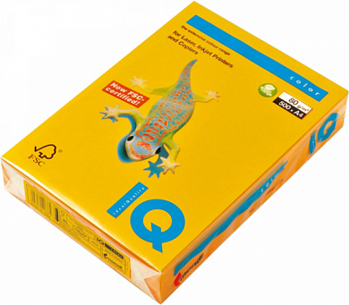 Бумага цветная A4 IQ Color Style, старое золото, 80 г/м2, 500 л.