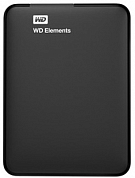 Внешний жесткий диск WD Elements Portable, 1Тб (WDBUZG0010BBK-WESN)