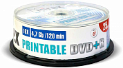Диск DVD+R MIREX 4.7Gb (UL130029A1M), Cake Box, 25 шт