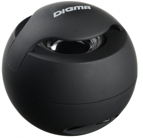 Купить Беспроводная портативная колонка DIGMA S-11, черная, Bluetooth .