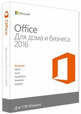 Microsoft Office Home & Business 2016 RUS, BOX