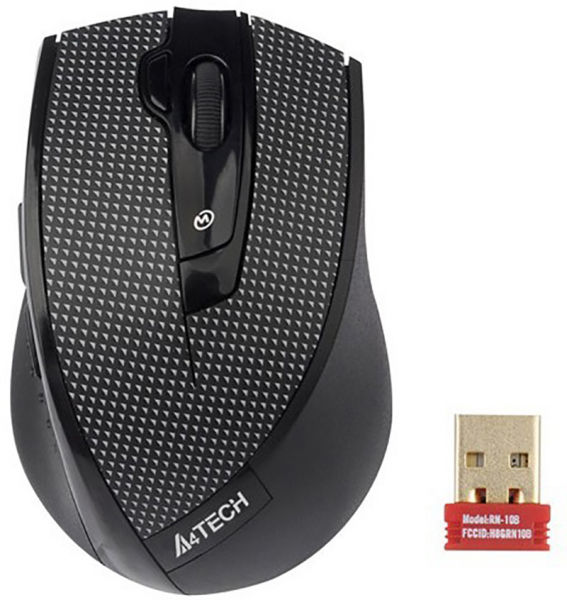 Купить Беспроводная мышь A4TECH G10-730F, черная G10-730F-1 - цена в ...