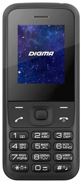 Купить Мобильный телефон DIGMA Linx A177 черный, LT1030PM - цена в ...
