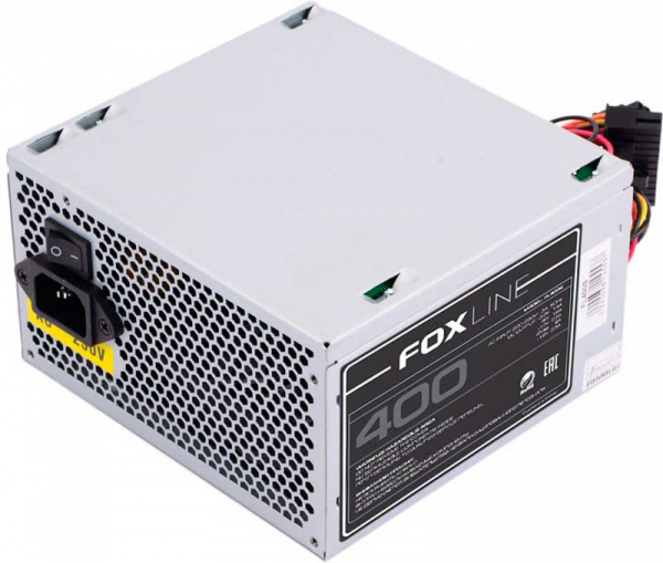 Купить Блок питания FOXLINE FL-400S, 400 Вт - цена в интернет-магазине ...