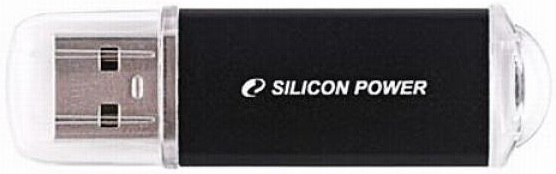 Купить Флешка USB SILICON POWER Ultima U02 16Gb, USB 2.0, черный ...