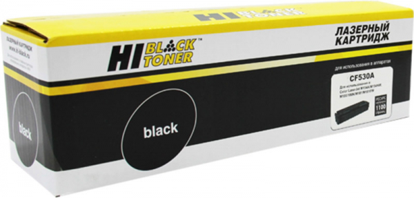 Купить  HI-BLACK HB-CF530A, черный, black, совместимый HP 205A .