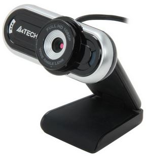 Веб-камера A4TECH PK-920H-1, черно-серебристая
