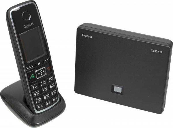 Купить IP телефон GIGASET C530A IP, черный, S30852-H2526-S301 - цена в ...