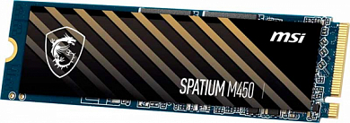 Накопитель SSD M.2 2280 MSI Spatium M450 500Гб (S78-440K380-P83)
