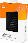Внешний жесткий диск WD My Passport, 2Тб (WDBYVG0020BBK-WESN)