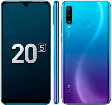 Смартфон HONOR 20s, 6Gb/128Gb, синий