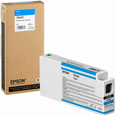 Струйный картридж EPSON T8242 C13T824200, голубой