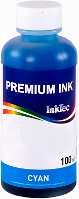 Чернила INKTEC C9021-100MC для Canon, водные, 100 мл, голубой