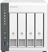 СХД QNAP D4, 4 x 2.5/3.5" SATA HDD, 4 Гб (D4 (REV. C))