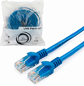 Патч-корд UTP4 cat 5e, CABLEXPERT PP12, 30 м, синий