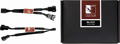Разветвитель питания, 4 pin - 4 pin*2, NOCTUA NA-SYC1, PWM, 11 см