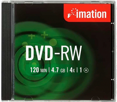 Диск DVD-RW IMATION 4.7Gb (73000021748), Jewel Case