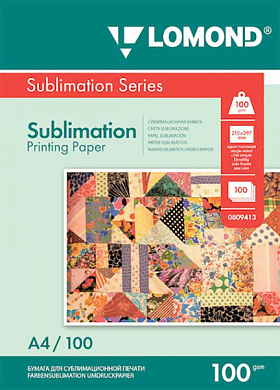 Бумага для сублимации LOMOND Dye Sublimation Paper матовая A4, 100 г/м2, 100 л.