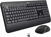 Беспроводная клавиатура LOGITECH Advanced MK540, USB, черная