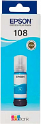 Контейнер с чернилами EPSON 108 C13T09C C13T09C24A, голубой