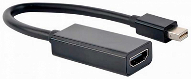 Адаптер (переходник) DisplayPort - HDMI, CABLEXPERT A-mDPM-HDMIF4K-01, 15 см