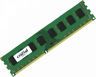 Модуль памяти DDR3L 4Gb PC12800 1600MHz CRUCIAL (CT51264BD160B), Retail
