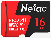Карта памяти microSDXC NETAC P500 Extreme Pro 16Gb, Class10 UHS-I U1 A1 (NT02P500PRO-016G-S)