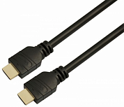 Кабель HDMI v2.0, HDMI (m) - HDMI (m), LAZSO WH-111, 3 м, черный