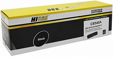 Картридж HI-BLACK HB-CB540A, черный