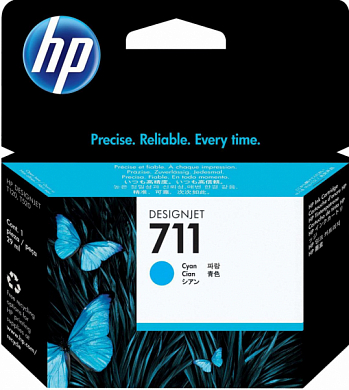 Струйный картридж HP 711 CZ130A, голубой