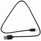 Кабель Micro USB Bm - USB Am, ГАРНИЗОН GCC-mUSB2-AMBM, 0.5 м, черный