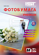 Фотобумага IST Premium "Шелк" полуглянцевая A4, 260 г/м2, 50 л.