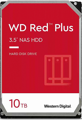 Жесткий диск 3.5" WD Red Plus 10Тб (WD101EFBX)