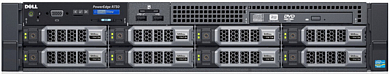 Сервер DELL PowerEdge R730, 2 x Xeon E5-2640 v4, 64Gb, 2 x 480Gb + 6 x 960Gb, 2 x 750W Platinum