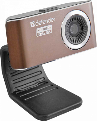 Веб-камера DEFENDER G-lens, черно-коричневая