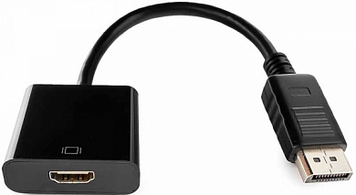 Адаптер (переходник) DisplayPort - HDMI, EXEGATE EX294706RUS, 10 см
